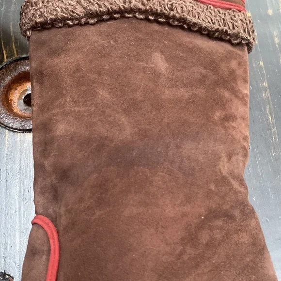 *VINTAGE* Yves Saint Laurent Brown Suede Boots